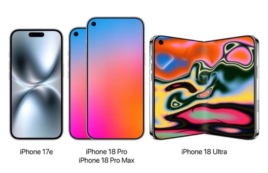 iPhone 18 Proシリーズの予想イメージ
