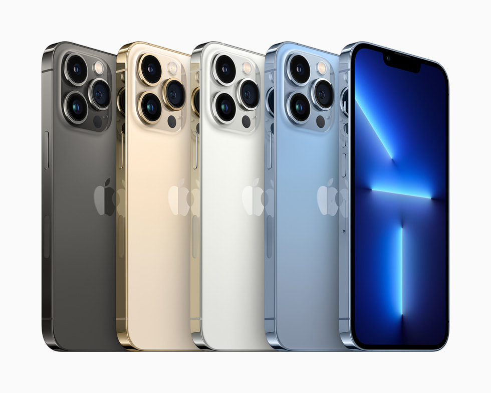 iPhone 13 Proのカラーバリエーション