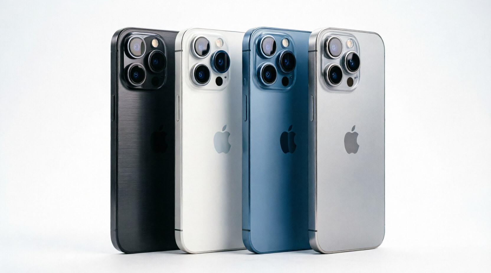 iPhone 15 Proのチタニウム4色カラーバリエーション