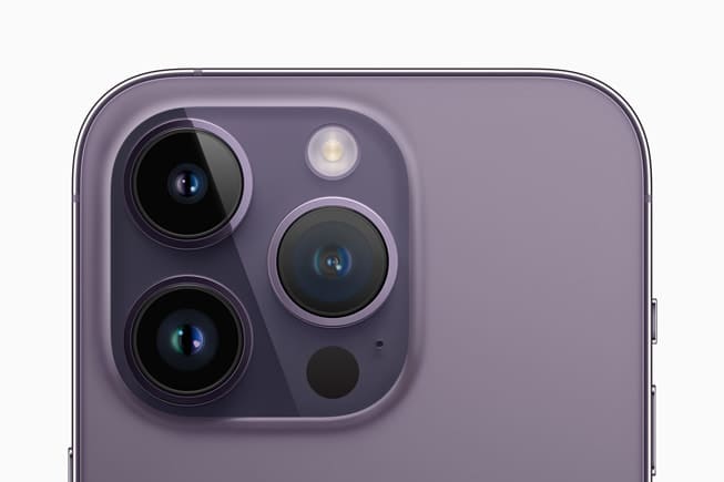 iPhone 14 Pro Maxの背面カメラ